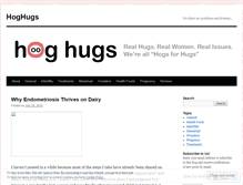 Tablet Screenshot of hoghugs.com